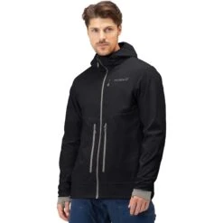 Norrona Giacca Uomo - Lyngen Hiloflex100 - Caviar/Castor Grey
