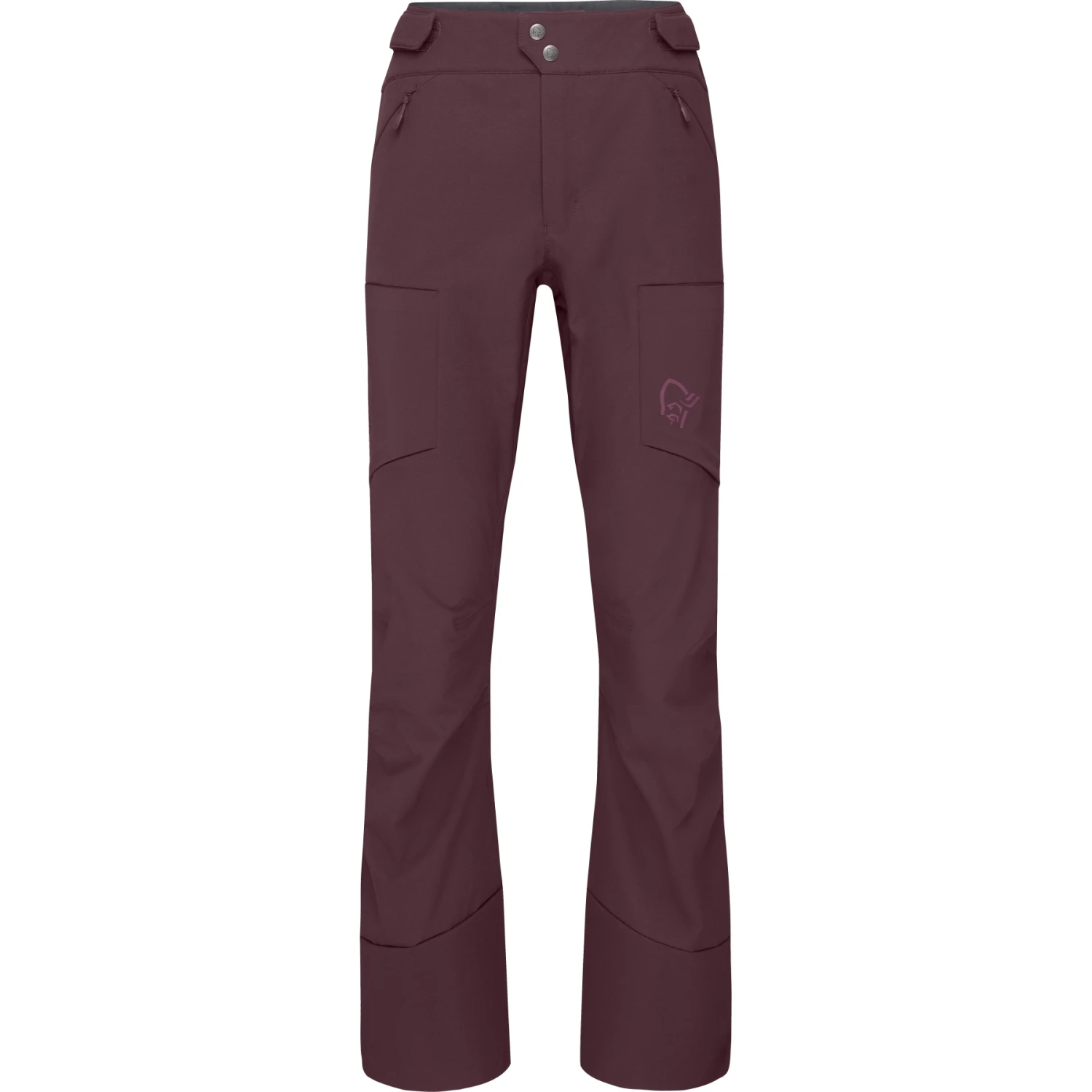 Norrona Pantaloni Donna - Lyngen Hiloflex200 Slim - Tawny Port 4 Norrona Pantaloni Donna - Lyngen Hiloflex200 Slim - Tawny Port - immagine 2