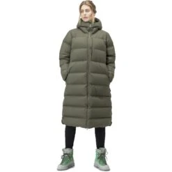Norrona Piumino Donna - Oslo Down750 - Olive Night -Norrona norrona oslo down750 coat women olive night 3 1026974