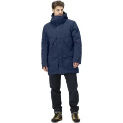 Norrona Parka Uomo - Oslo Gore-Tex Insulated - Indigo Night -Norrona norrona oslo gore tex insulated parka men indigo night 3 1027101