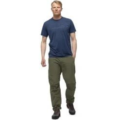 Norrona Pantaloni Uomo - Pull On - Olive Night -Norrona norrona pull on pants men olive night 3 1027433