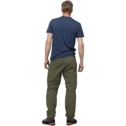 Norrona Pantaloni Uomo - Pull On - Olive Night -Norrona norrona pull on pants men olive night 4 1027434