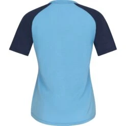 Norrona Canottiera Donna - PureUll - Aquarius/Indigo Night -Norrona norrona pureull t shirt women aquarius indigo night 2 1257811