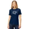 Norrona Canottiera Donna - PureUll - Indigo Night -Norrona norrona pureull t shirt women indigo night 1 1463432