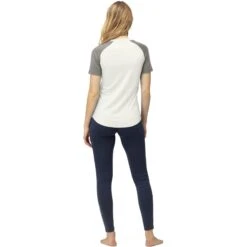 Norrona Canottiera Donna - PureUll - Snowdrop/Castor Grey -Norrona norrona pureull t shirt women snowdrop castor grey 4 1257858