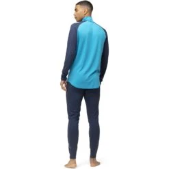 Norrona Canottiera A Maniche Lunghe Uomo - PureUll Zip Neck - Hawaiian Surf/Indigo Night 11 Norrona Canottiera A Maniche Lunghe Uomo - PureUll Zip Neck - Hawaiian Surf/Indigo Night -Norrona norrona pureull zip neck baselayer men hawaiian surf indigo night 4 1257928