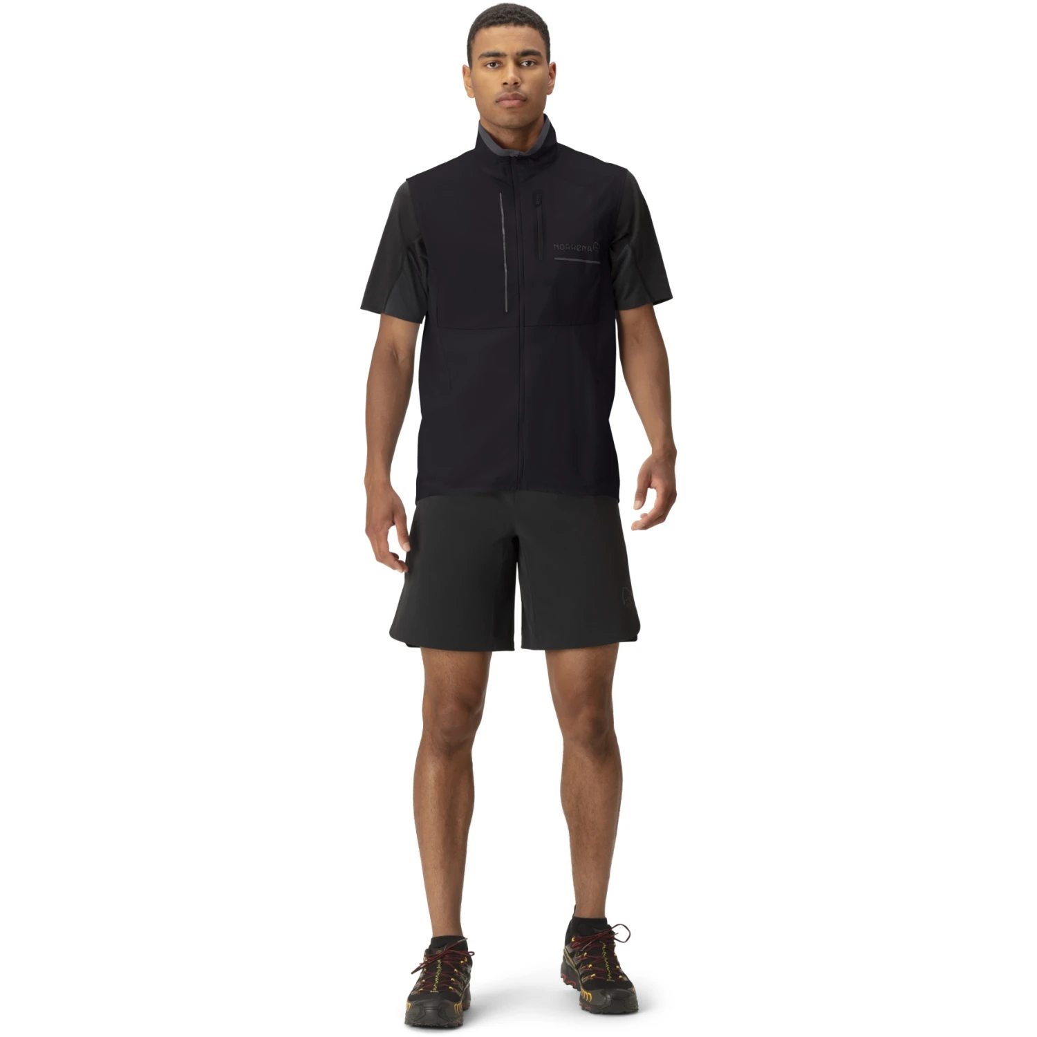 Norrona Gilet Uomo - Senja Aero90 - Caviar 6 Norrona Gilet Uomo - Senja Aero90 - Caviar - immagine 4