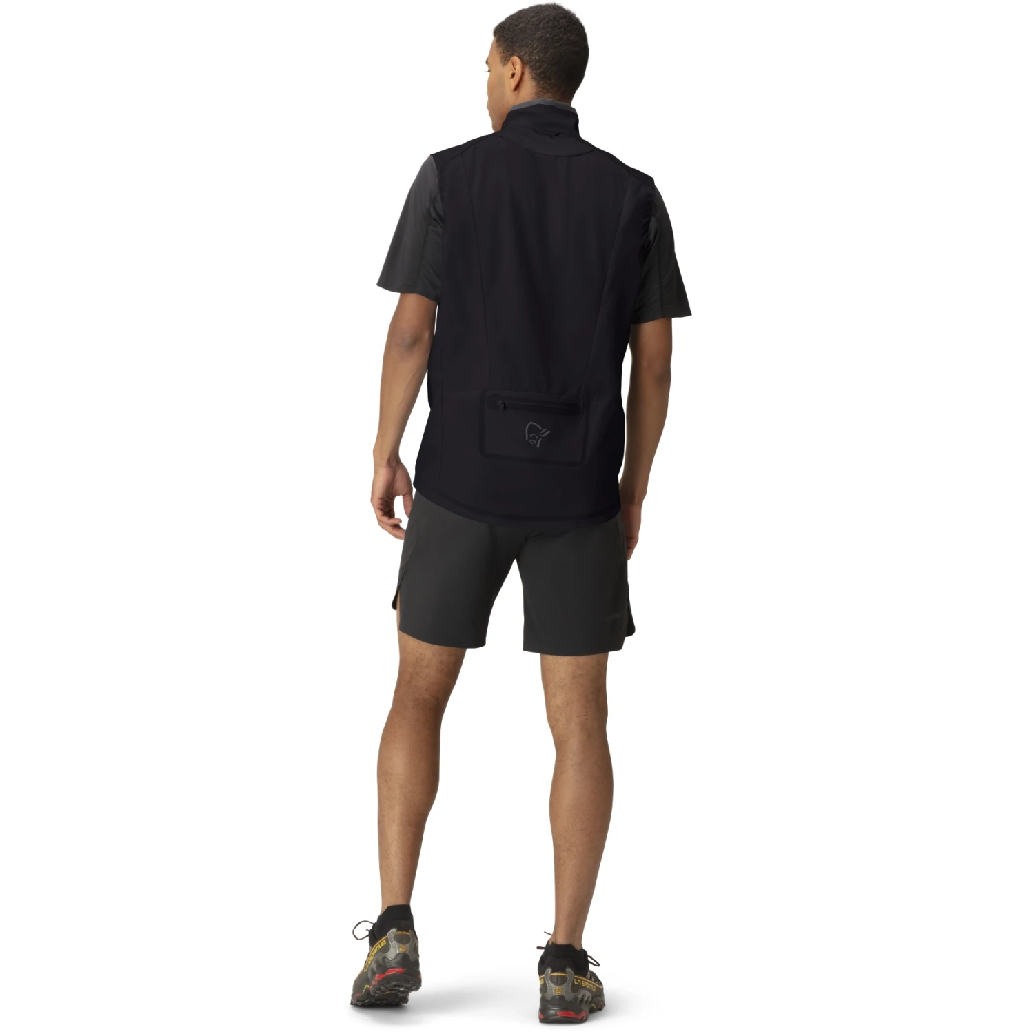 Norrona Gilet Uomo - Senja Aero90 - Caviar 7 Norrona Gilet Uomo - Senja Aero90 - Caviar - immagine 5