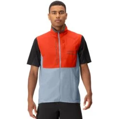 Norrona Gilet Uomo - Senja Aero90 - Arednalin/Blue Fog