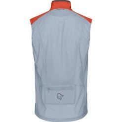 Norrona Gilet Uomo - Senja Aero90 - Arednalin/Blue Fog -Norrona norrona senja aero90 vest men arednalin blue fog 2 1342947