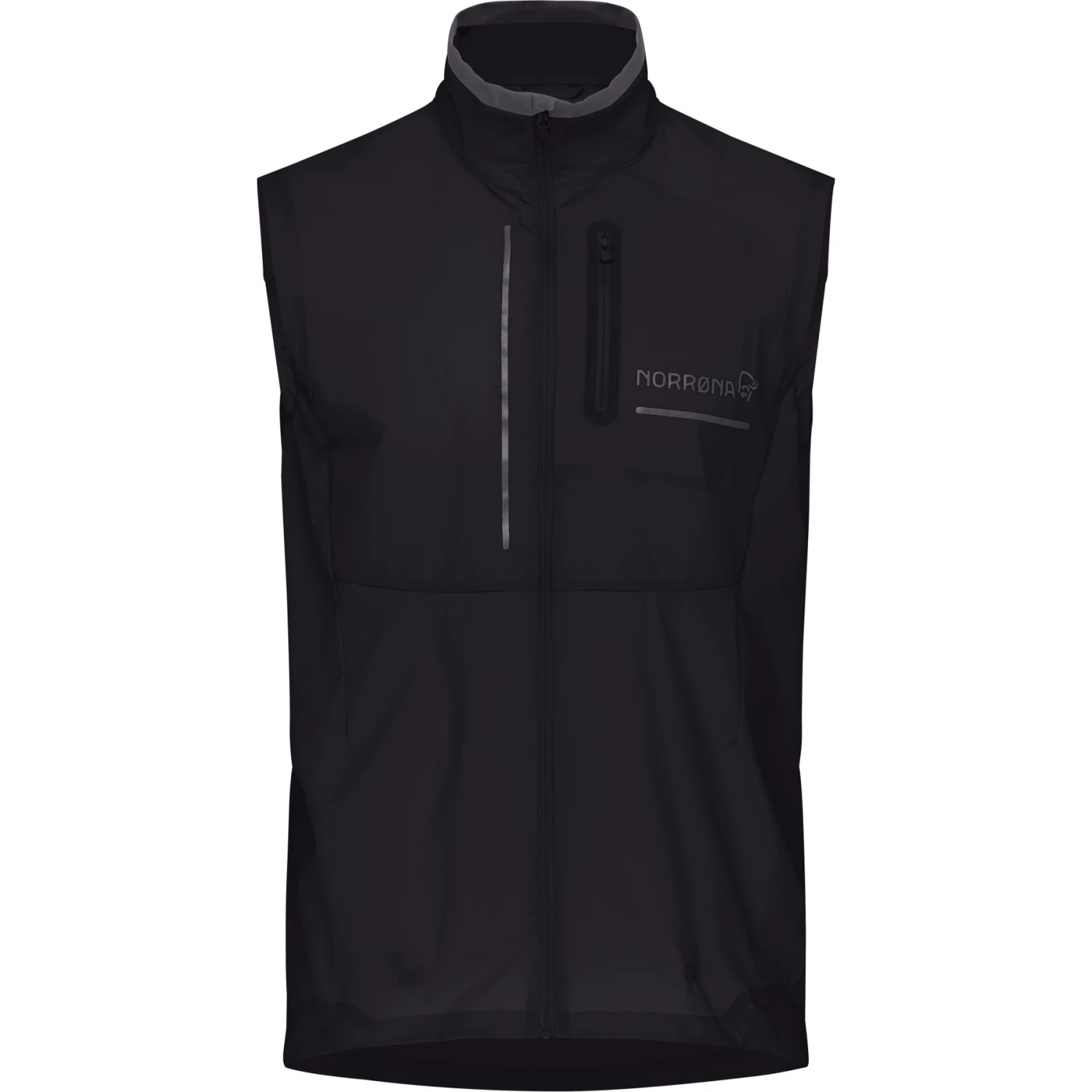 Norrona Gilet Uomo - Senja Aero90 - Caviar 4 Norrona Gilet Uomo - Senja Aero90 - Caviar - immagine 2