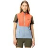 Norrona Gilet Donna - Senja Aero90 - Flamingo/Blue Fog -Norrona norrona senja aero90 vest women flamingo blue fog 1 1463527