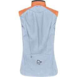 Norrona Gilet Donna - Senja Aero90 - Flamingo/Blue Fog 9 Norrona Gilet Donna - Senja Aero90 - Flamingo/Blue Fog -Norrona norrona senja aero90 vest women flamingo blue fog 2 1342960