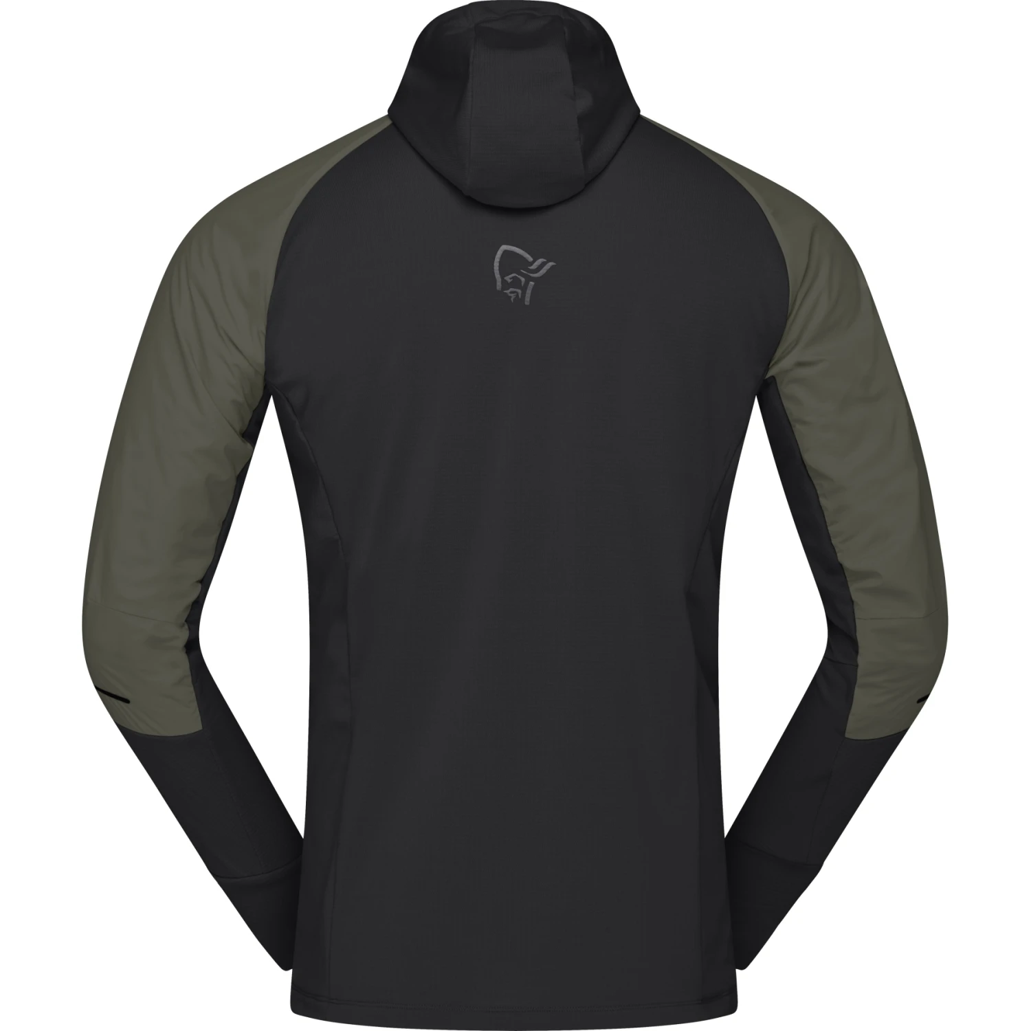 Norrona Giacca Uomo - Senja Alpha90 Zip Hood - Olive Night 5 Norrona Giacca Uomo - Senja Alpha90 Zip Hood - Olive Night - immagine 3