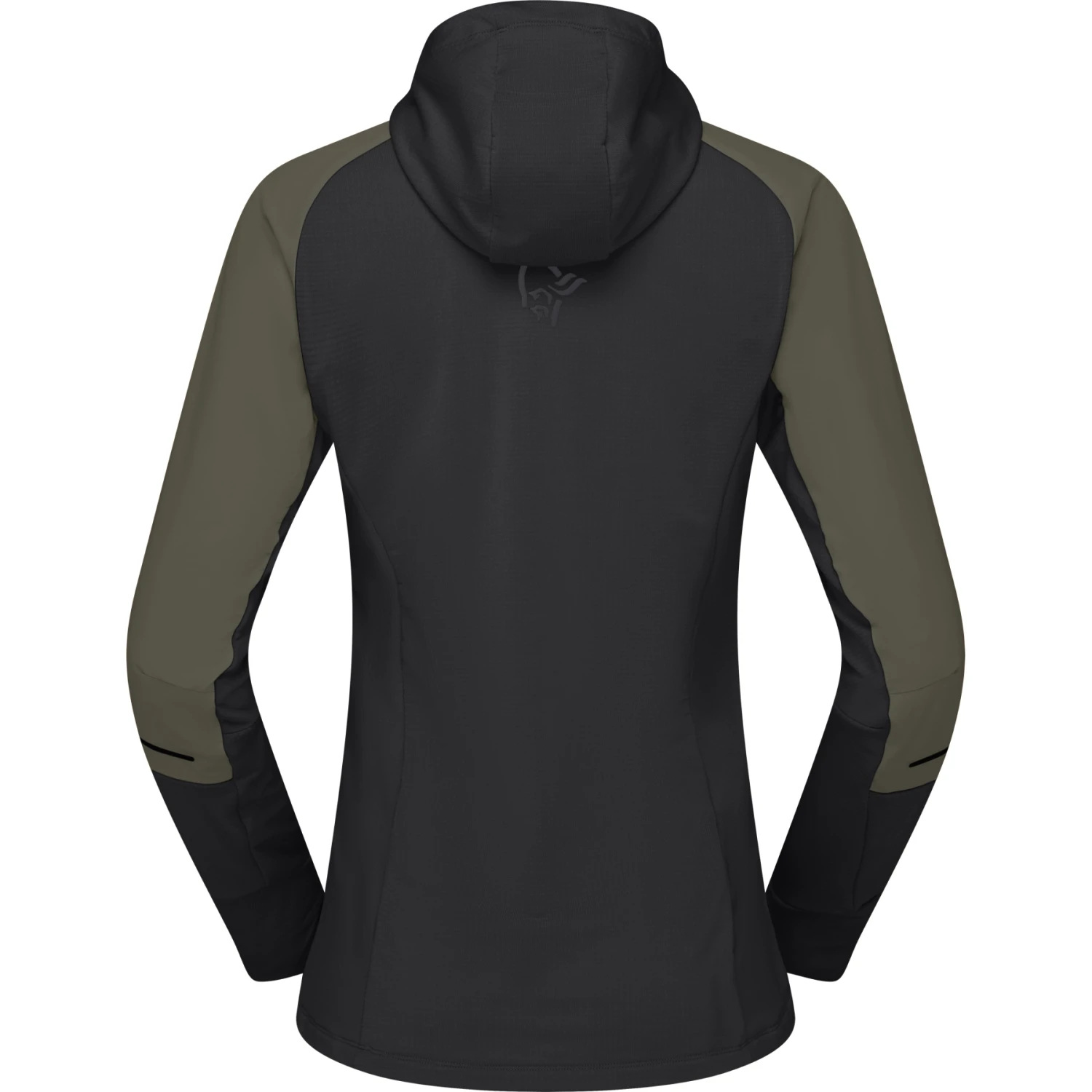 Norrona Giacca Donna - Senja Alpha90 Zip Hood - Olive Night 5 Norrona Giacca Donna - Senja Alpha90 Zip Hood - Olive Night - immagine 3