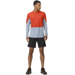 Norrona Maglia A Maniche Lunghe Uomo - Senja Equaliser Lightweight - Arednalin -Norrona norrona senja equaliser lightweight long sleeve men arednalin model 1 1399850