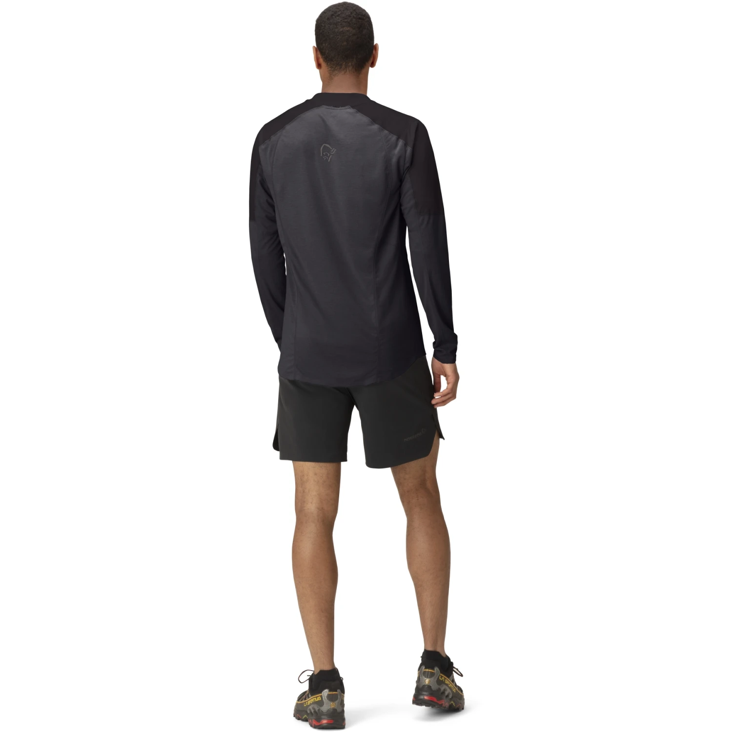 Norrona Maglia A Maniche Lunghe Uomo - Senja Equaliser Lightweight - Caviar 7 Norrona Maglia A Maniche Lunghe Uomo - Senja Equaliser Lightweight - Caviar - immagine 5