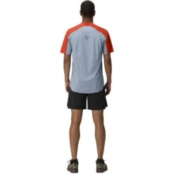 Norrona Maglietta Uomo - Senja Equaliser Lightweight - Arednalin -Norrona norrona senja equaliser lightweight t shirt men arednalin model 2 1399864