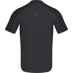 Norrona Maglietta Uomo - Senja Equaliser Lightweight - Caviar -Norrona norrona senja equaliser lightweight t shirt men caviar 2 1343315