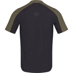 Norrona Maglietta Uomo - Senja Equaliser Lightweight - Olive Night -Norrona norrona senja equaliser lightweight t shirt men olive night 2 1343320