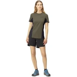 Norrona Maglietta Donna - Senja Equaliser Lightweight - Olive Night 10 Norrona Maglietta Donna - Senja Equaliser Lightweight - Olive Night -Norrona norrona senja equaliser lightweight t shirt women olive night model 1 1399843