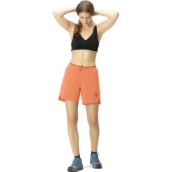 Norrona Pantaloncini Donna - Senja Flex1 8 Inch - Flamingo -Norrona norrona senja flex1 8 inch shorts women flamingo model 1 1399936
