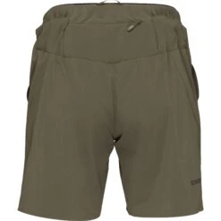 Norrona Pantaloncini Donna - Senja Flex1 8 Inch - Olive Night -Norrona norrona senja flex1 8 inch shorts women olive night 2 1343727