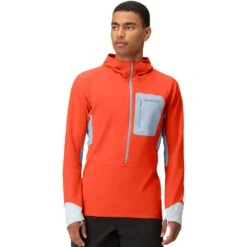 Norrona Golfino In Pile Uomo - Senja Warm1 Hood - Arednalin