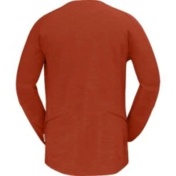 Norrona Maglia A Maniche Lunghe Uomo - Skibotn Crew Neck - Rooibos Tea -Norrona norrona skibotn crew neck long sleeve men rooibos tea 2 1343869