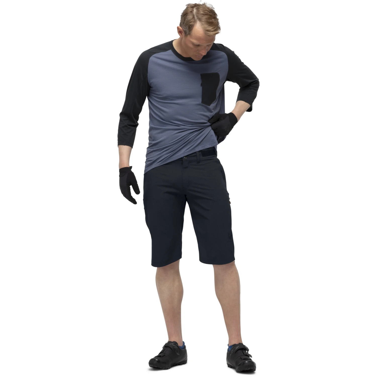 Norrona Pantaloncini Uomo - Skibotn Flex1 - Caviar 4 Norrona Pantaloncini Uomo - Skibotn Flex1 - Caviar - immagine 2