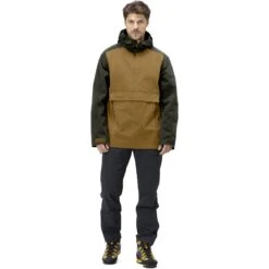 Norrona Giacca Uomo - Svalbard Cotton Anorak - Rosin/Camelflage -Norrona norrona svalbard cotton anorak men rosin camelflage model 1 1400013