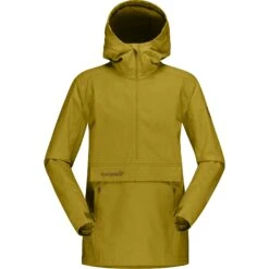 Norrona Giacca Donna - Svalbard Cotton Anorak - Golden Palm -Norrona norrona svalbard cotton anorak women golden palm 1 1127088