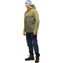 Norrona Giacca Uomo - Svalbard Cotton - Olive Drab -Norrona norrona svalbard cotton jacket men olive drab 2 1562007