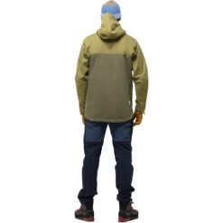 Norrona Giacca Uomo - Svalbard Cotton - Olive Drab -Norrona norrona svalbard cotton jacket men olive drab 3 1562008