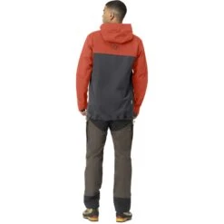 Norrona Giacca Uomo - Svalbard Cotton - Rooibos Tea/Slate Grey -Norrona norrona svalbard cotton jacket men rooibos tea slate grey 3 1464216