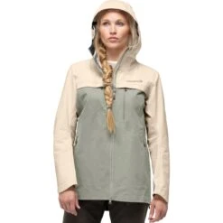 Norrona Giacca Donna - Svalbard Cotton - Ecru/Sandstone