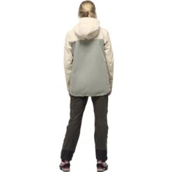 Norrona Giacca Donna - Svalbard Cotton - Ecru/Sandstone -Norrona norrona svalbard cotton jacket women ecru sandstone 3 1027484