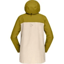 Norrona Giacca Donna - Svalbard Cotton - Golden Palm/Ecru 9 Norrona Giacca Donna - Svalbard Cotton - Golden Palm/Ecru -Norrona norrona svalbard cotton jacket women golden palm ecru 2 1127098