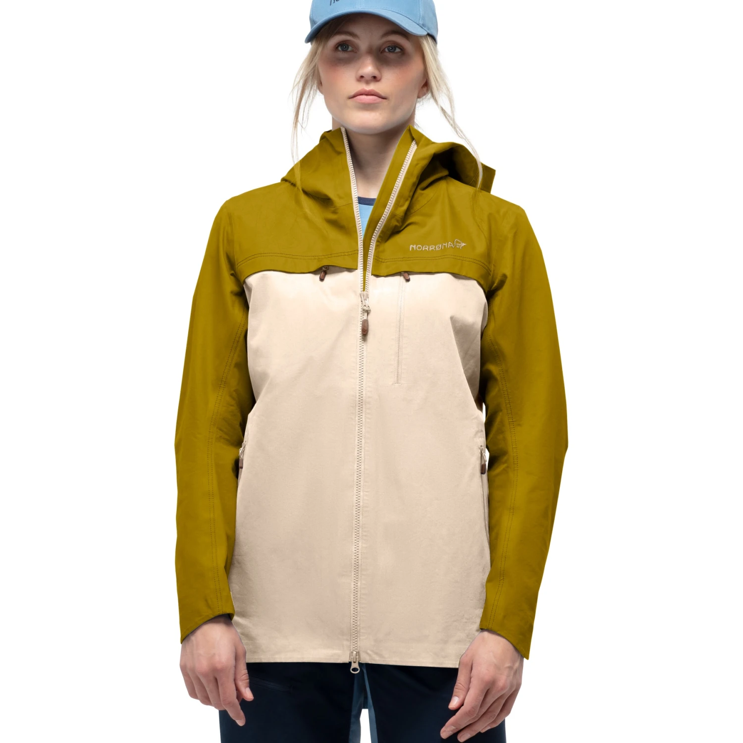 Norrona Giacca Donna - Svalbard Cotton - Golden Palm/Ecru 3 Norrona Giacca Donna - Svalbard Cotton - Golden Palm/Ecru
