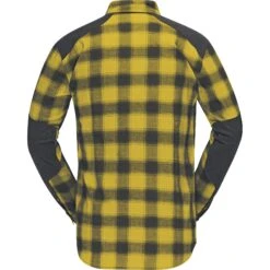 Norrona Camicia In Flanella Uomo - Svalbard - Golden Palm -Norrona norrona svalbard flannel shirt men golden palm 2 1127121
