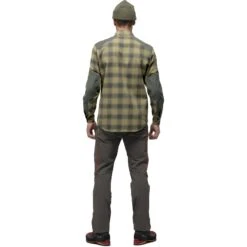 Norrona Camicia In Flanella Uomo - Svalbard - Olive Drab/Slate Grey 9 Norrona Camicia In Flanella Uomo - Svalbard - Olive Drab/Slate Grey -Norrona norrona svalbard flannel shirt men olive drab slate grey 3 1464357