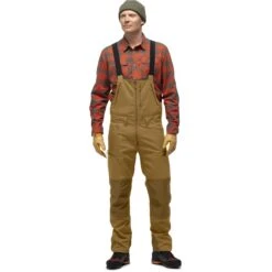 Norrona Salopette Uomo - Svalbard Heavy Duty - Camelflage -Norrona norrona svalbard heavy duty bib pants men camelflage model 1 1400040