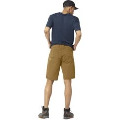 Norrona Pantaloncini Uomo - Svalbard Light Cotton - Camelflage -Norrona norrona svalbard light cotton shorts men camelflage model 2 1400058