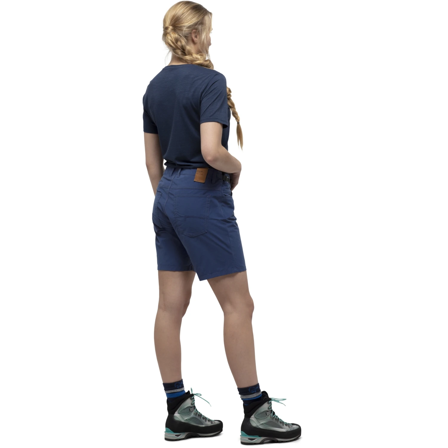 Norrona Pantaloncini Donna - Svalbard Light Cotton - Indigo Night 6 Norrona Pantaloncini Donna - Svalbard Light Cotton - Indigo Night - immagine 4