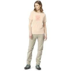 Norrona Maglietta Donna - Svalbard Wool - Snowdrop -Norrona norrona svalbard wool t shirt women snowdrop 2 1464616