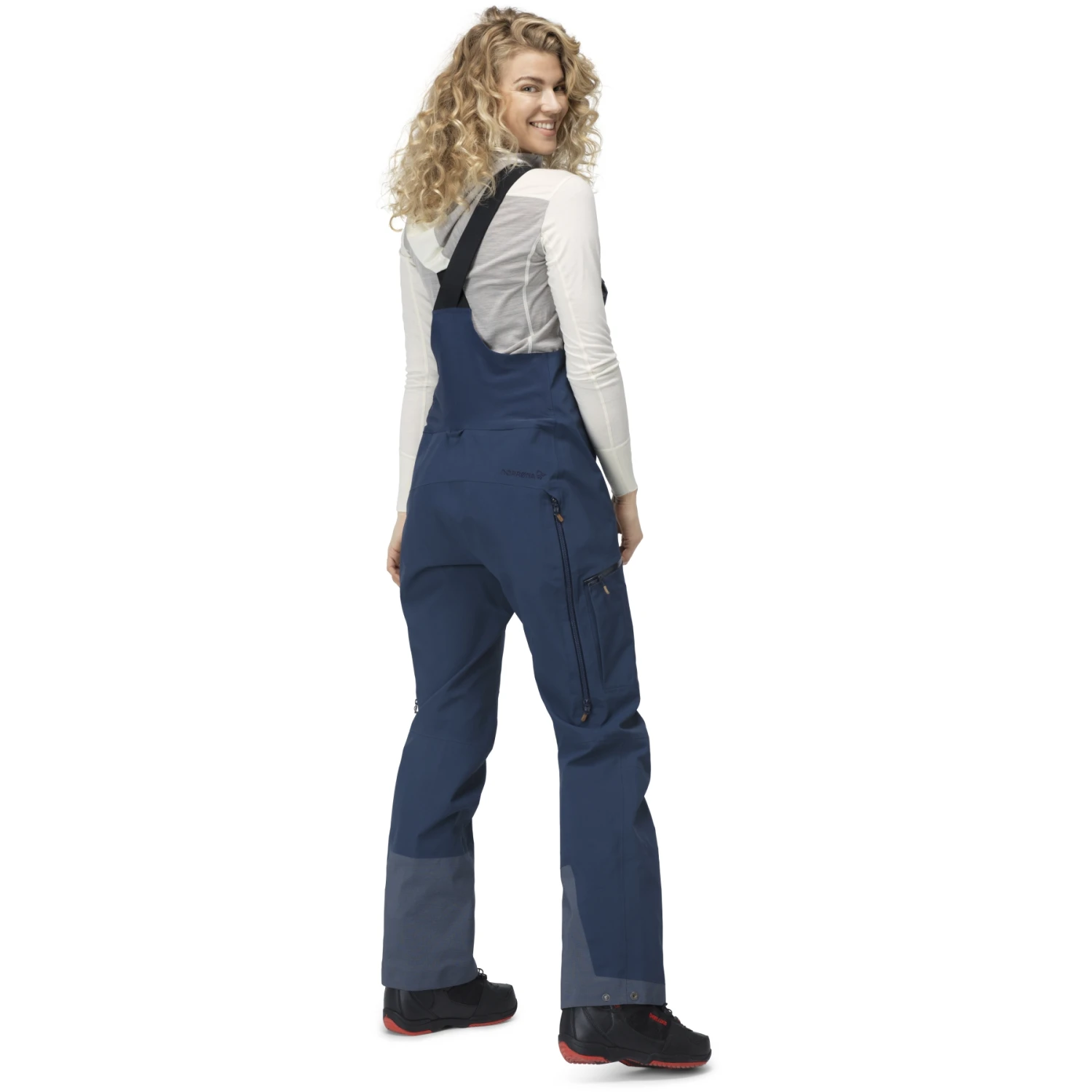 Norrona Salopette Donna - Tamok Gore-Tex Pro - Indigo Night 5 Norrona Salopette Donna - Tamok Gore-Tex Pro - Indigo Night - immagine 3