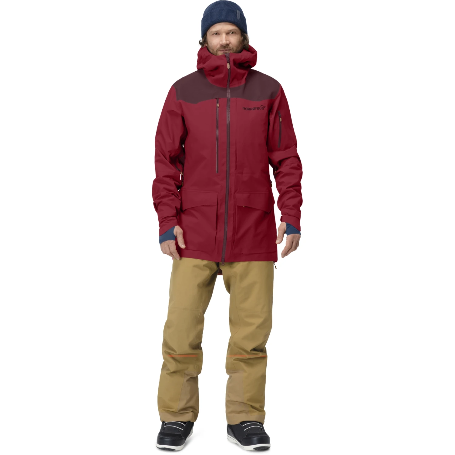 Norrona Giacca Uomo - Tamok Gore-Tex Pro - Rhubarb 6 Norrona Giacca Uomo - Tamok Gore-Tex Pro - Rhubarb - immagine 4