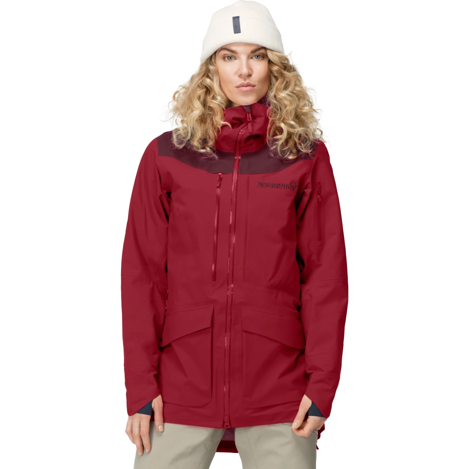 Norrona Giacca Donna - Tamok Gore-Tex Pro - Rhubarb 3 Norrona Giacca Donna - Tamok Gore-Tex Pro - Rhubarb