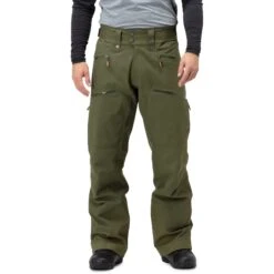 Norrona Pantaloni Uomo - Tamok Gore-Tex Thermo40 - Olive Night