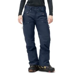 Norrona Pantaloni Donna - Tamok Gore-Tex Thermo60 - Indigo Night